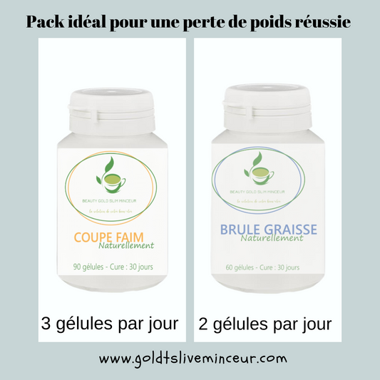 Pack Gelule coupe faim & Brûle graisse